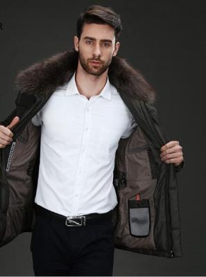 休閑羽絨服商務(wù)男式羽絨服批發(fā)
