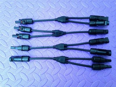 太陽能光伏連接器二匯一分支Y型連接器