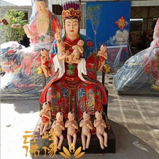 寺庙佛像订做九子娘娘神像价格