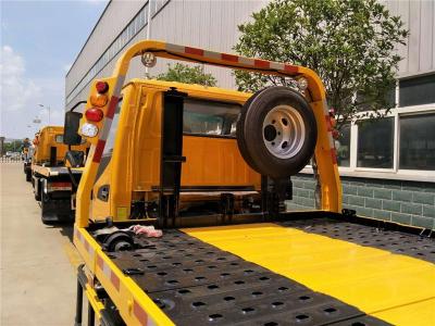 江门市平板道路救援车小型救援拖车参数