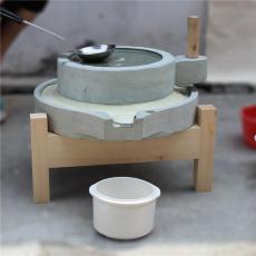 中阳石磨家用手动27cm石磨豆浆机米浆机