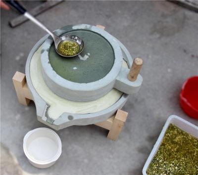 中阳石磨家用手动27cm石磨豆浆机米浆机