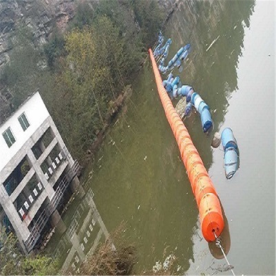 取水口拦渣浮体河道拦污浮漂价格