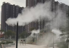 西安煤矿喷雾降尘设备 西安工厂降温降尘系