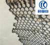 水泥厂旋风筒焊接龟甲网耐磨陶瓷涂料