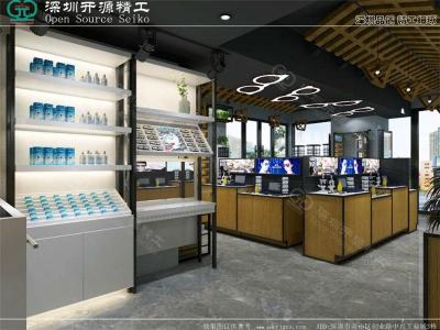 眼镜展柜定制眼镜店装修设计深圳开源精工