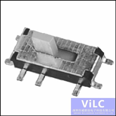 七脚立式贴片MSS-12C01-07/二档拨动开关