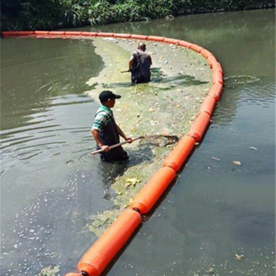 柏泰牌塑料拦污漂水上浮筒的作用