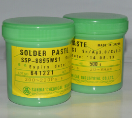 供应日本SANWA水溶性SSP-8895WS1无铅锡膏
