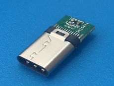 華為新款快充USBtype-C3.1夾板公頭10K電阻