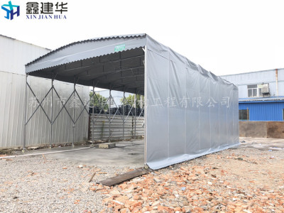 上海松江区移动伸缩雨棚厂家 活动雨篷价格
