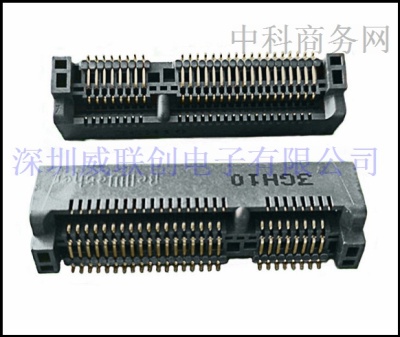 供应双排18-8P/52P MINI  PCI-E连接器 6.7H