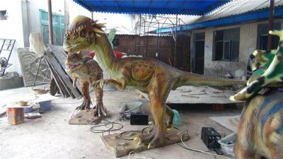 河池来图订做仿真动物恐龙雕塑厂家