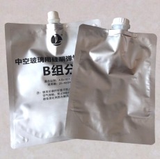 供应硅酮密封胶吸嘴铝箔袋头发软化剂铝箔袋
