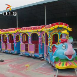 童星儿童游乐设备小火车图片广场游乐设备