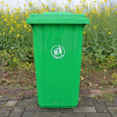 仙桃户外垃圾桶大号加厚240升塑料垃圾箱