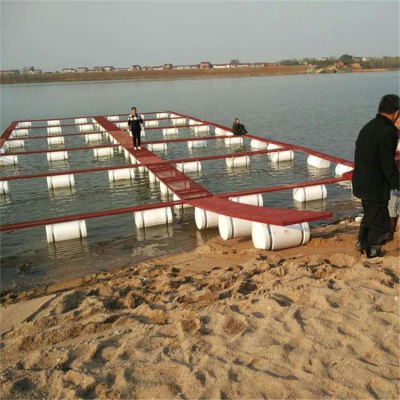 水上浮筒塑胶渔排生产厂家