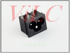 90度3P插板HM-6-1WP5P3 大电流AC电源插座