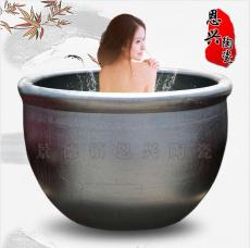 定做日式1.2米陶瓷泡澡缸 澡堂洗浴陶瓷大缸