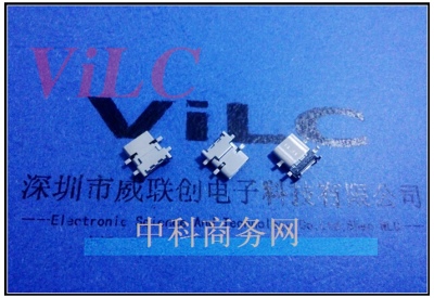 供应沉板USB type 3.1C母座-2脚破板-PD快充