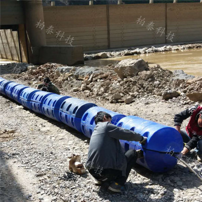 水电站用圆柱形拦污排拦水葫芦浮筒厂家
