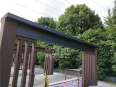 上海景观凉亭木纹漆小区长廊木纹漆施工