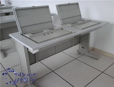 天津钢木电脑桌电教室钢木电脑桌广州博奥优质商家