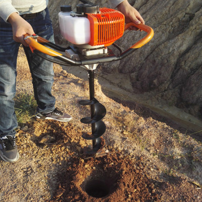 农林地钻挖坑机 好用的园林地钻机 钻洞打洞