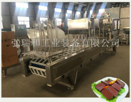 鸭血生产设备-猪血豆腐生产线设备厂家
