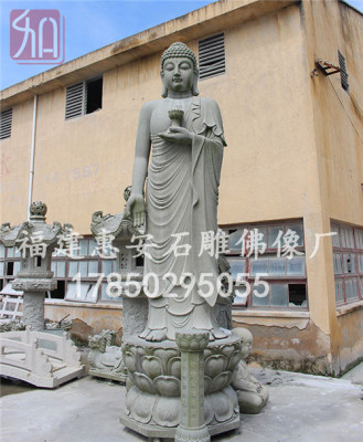 福建供應石雕佛像 寺廟景觀大型觀音雕像定