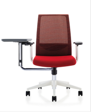 高档带手写板发布会椅可旋转带板会议椅