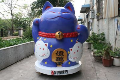深圳春节卡通公仔雕塑价格厂家