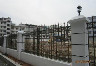 惠州铁艺围栏 小区别墅工厂围墙栅栏厂家