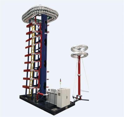 高电压试验系统 雷电附着点 分区试验