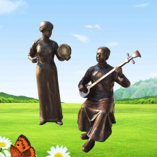 庆阳农耕人物雕塑设计制作兰州农耕文化雕塑