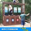 上海环保垃圾箱分类亭垃圾桶广告亭生产厂家