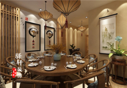 合肥中小型餐厅装修饭店设计 让人看见优惠