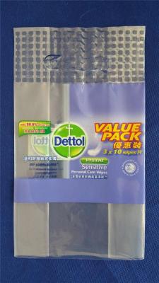 河南PE塑料手提纸巾袋 生活用纸透明服装袋