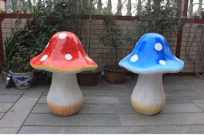 深圳园林景观公园仿真蘑菇雕塑装饰品