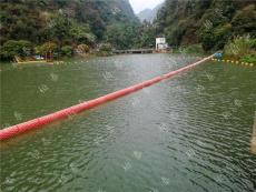 水面拦污设备河道设置拦截网浮筒厂家