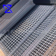 厂家直销湖北化工厂热镀锌平台专用钢格板