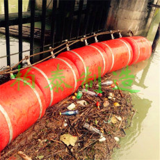 河道怎么拦截垃圾拦污漂浮筒设备厂家