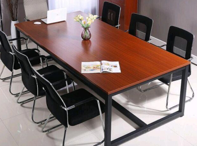 合肥家具厂定制会议桌 钢架会议桌 电脑桌椅