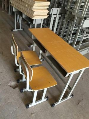 合肥双人学生课桌椅 单人课桌全新定制批发