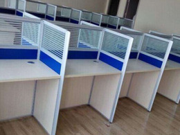 河南办公桌厂家 职员电脑桌定做 尺寸