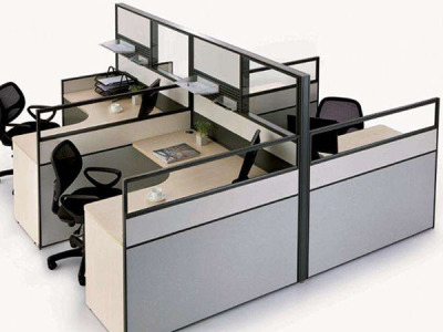 河南办公桌厂家 职员电脑桌定做 尺寸