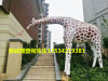 深圳玻璃钢仿真长颈鹿雕塑公司