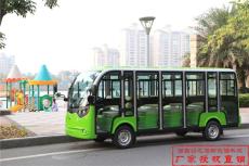江苏南京观光游览车14座封闭电动观光车销售