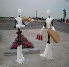 深圳专业玻璃钢机器人模型道具雕塑厂家