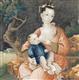 十八世纪 中国画派 哺乳母亲